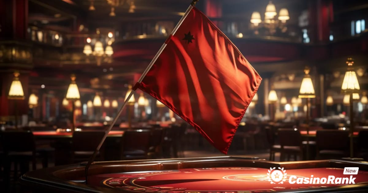 Duże czerwone flagi wskazujące nowe oszustwa w kasynach online