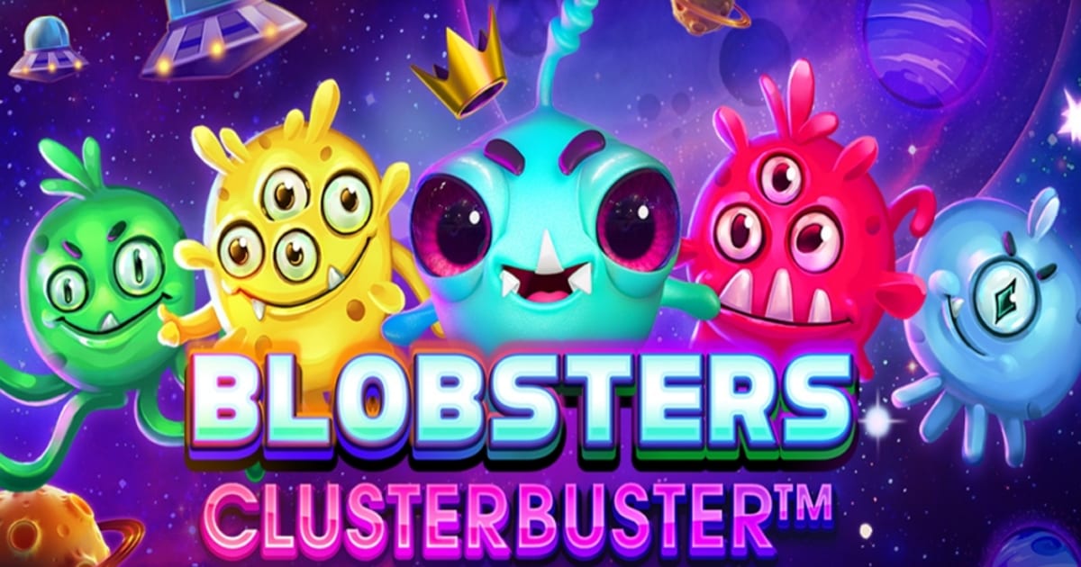 Wkrocz w kosmos z Blobsters Clusterbuster o tematyce pozaziemskiej firmy Red Tiger