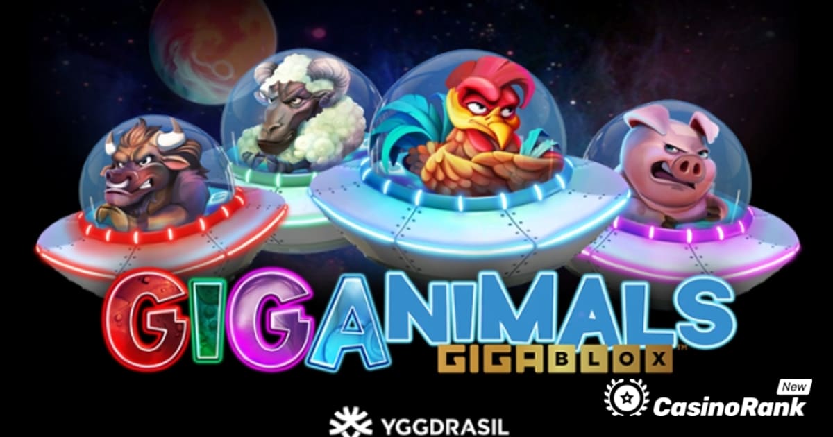 Wybierz się w międzygalaktyczną podróż w Giganimals GigaBlox firmy Yggdrasil