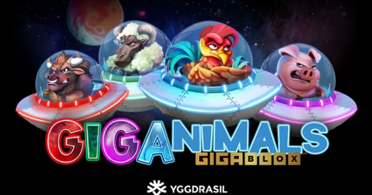 Wybierz się w międzygalaktyczną podróż w Giganimals GigaBlox firmy Yggdrasil