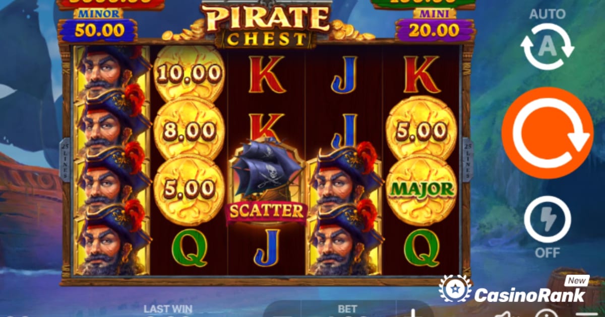 Poluj na skarby Jackpota ze Skrzynią piratów Playsona: trzymaj i wygrywaj