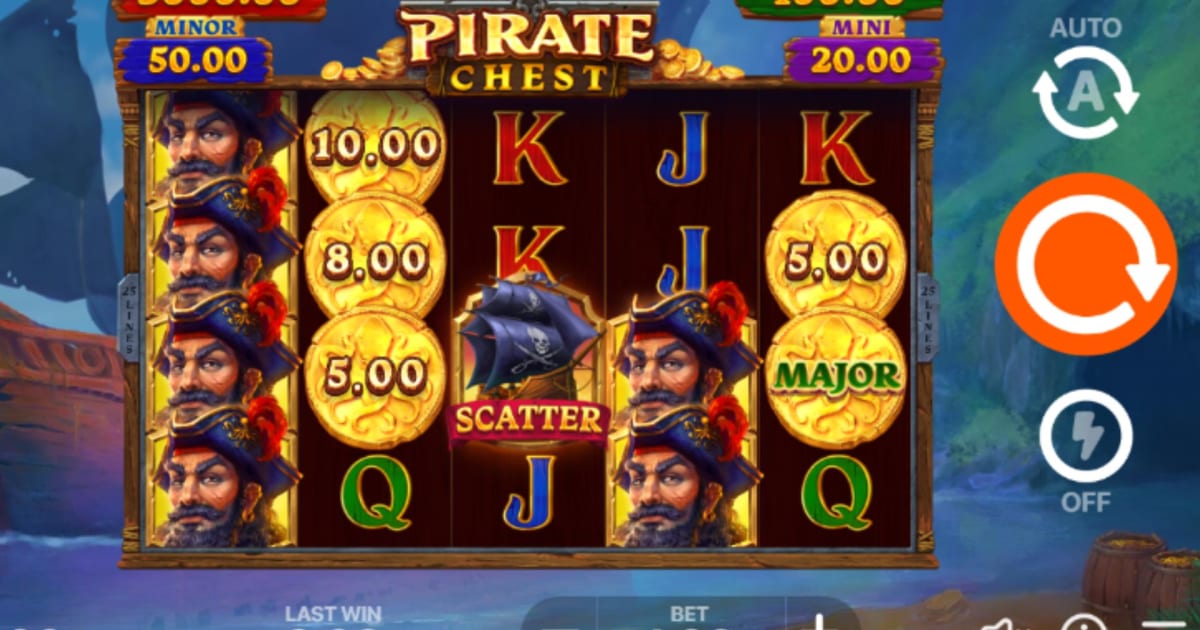 Poluj na skarby Jackpota ze Skrzynią piratów Playsona: trzymaj i wygrywaj